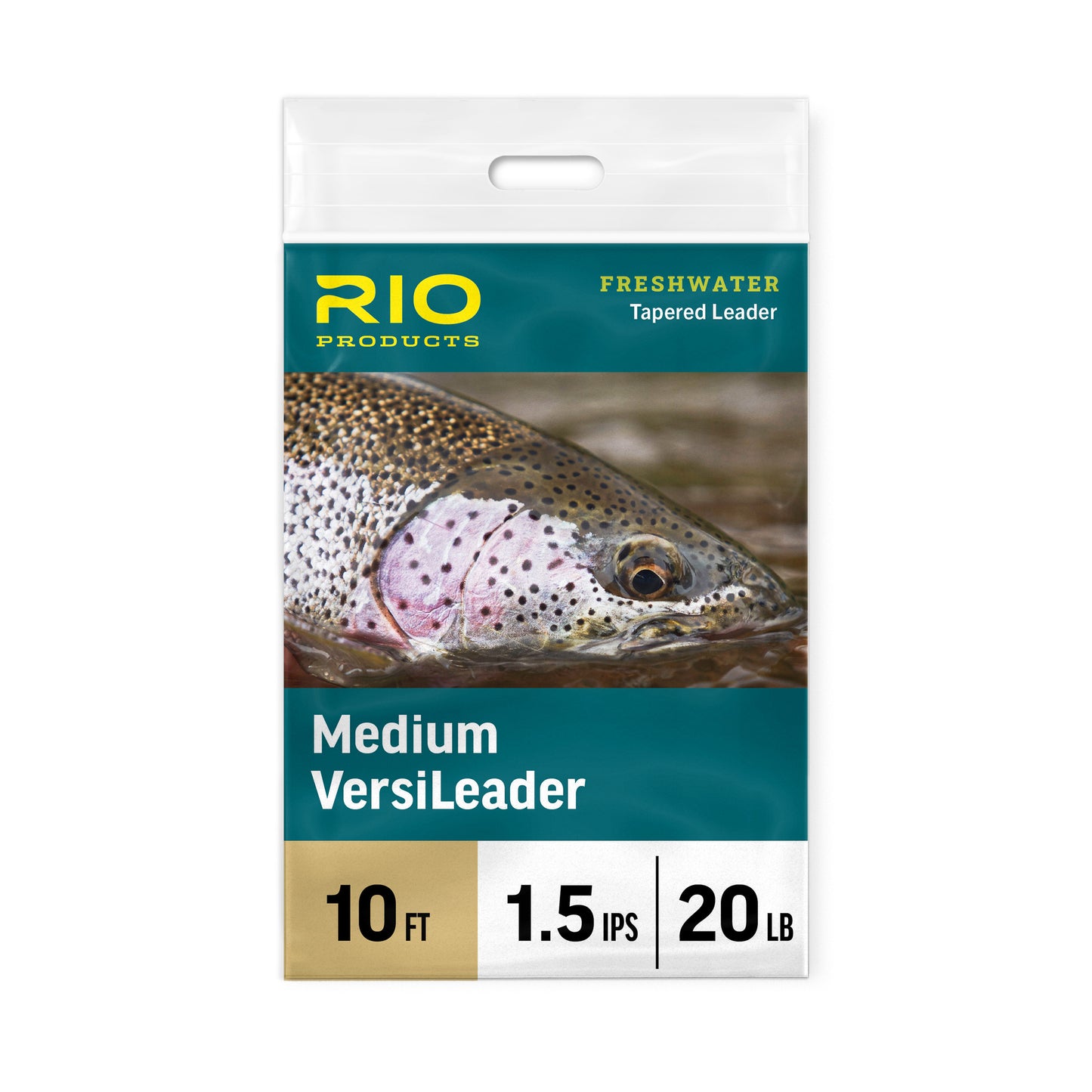 F22 Rio Medium Versileader 10ft (20lb)