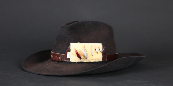 Finn Utility Leather Hat Band Fly Holder