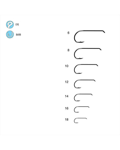 Gamakatsu S10 Dry Fly Hook