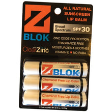 Z Blok Lip Blam SPF30 (3pk)