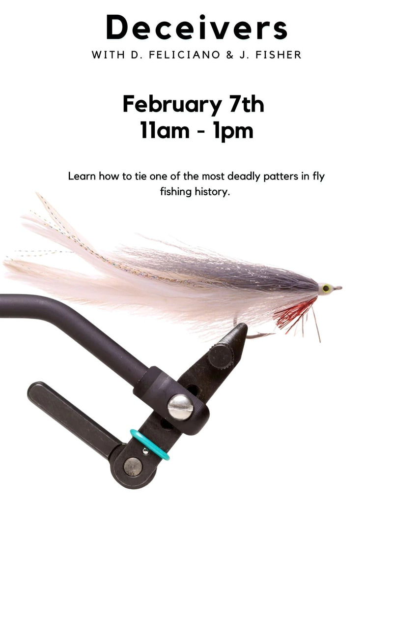 Saturday Fly Tying Clinic - Deceivers