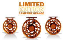 Hatch Custom Iconic Fly Reel - Campfire Orange