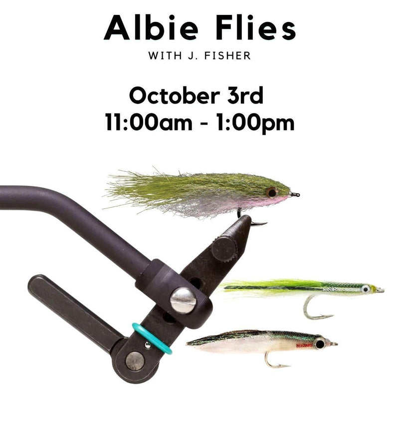 Saturday Fly Tying Clinic - Albie Patterns