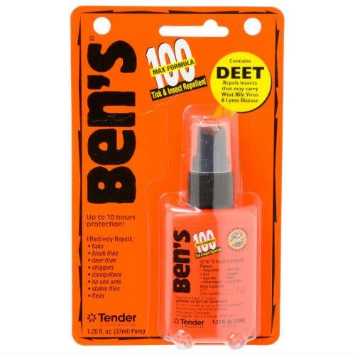 Ben's 100% Deet Repellent, 1.25oz