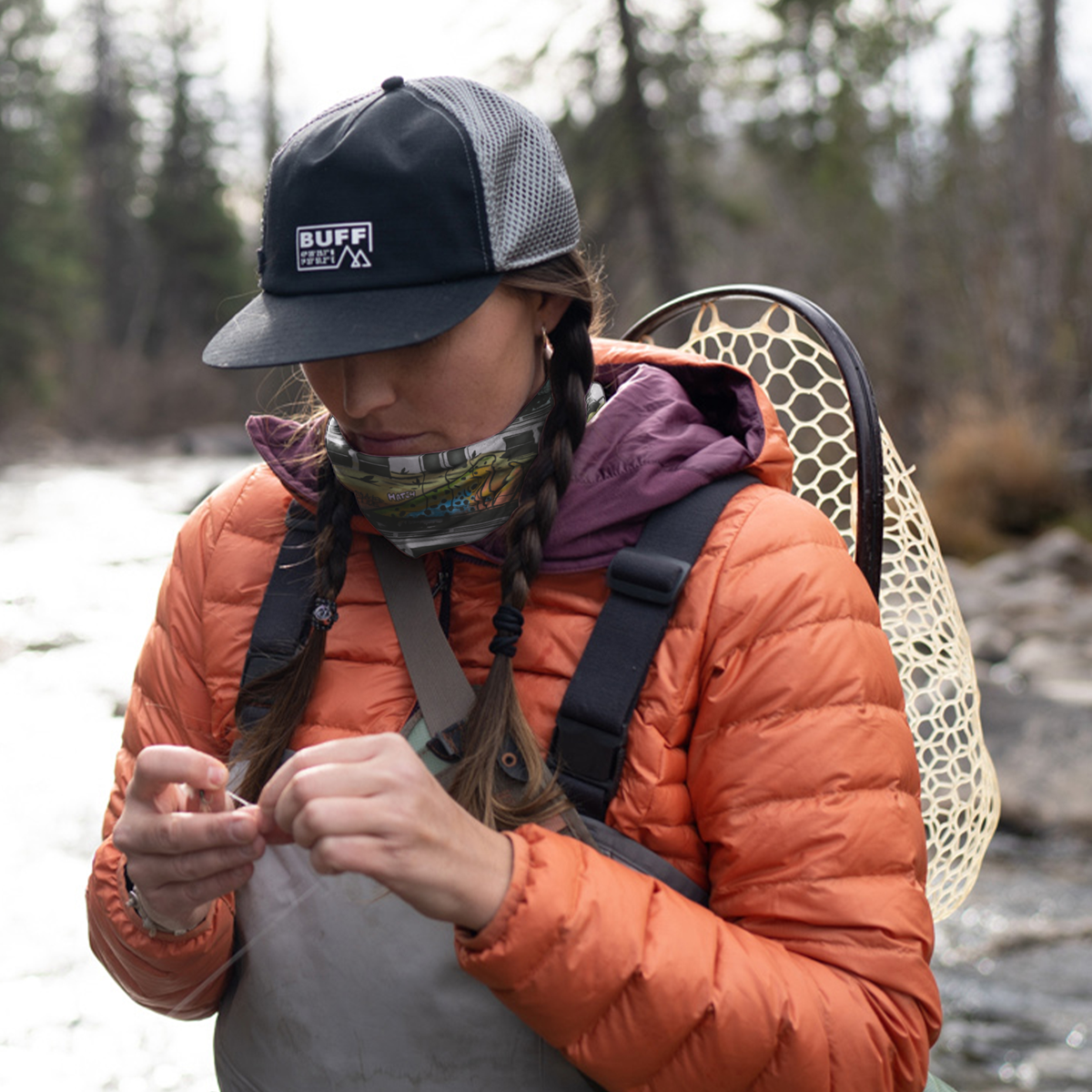 Urban Angler Buff NYC Subway Graffiti