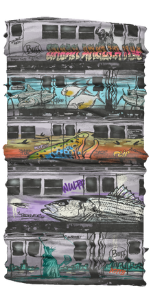 Urban Angler Buff NYC Subway Graffiti