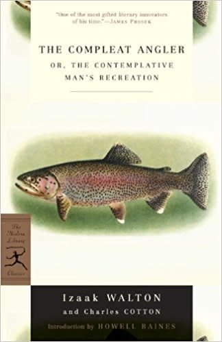 The Compleat Angler by Izaak Walton | Books | Urban Angler – Urban