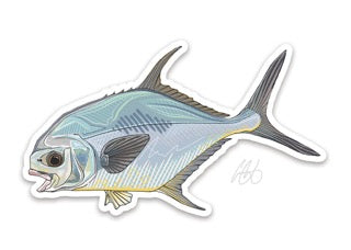 Casey Underwood Fish Decals - Saltwater