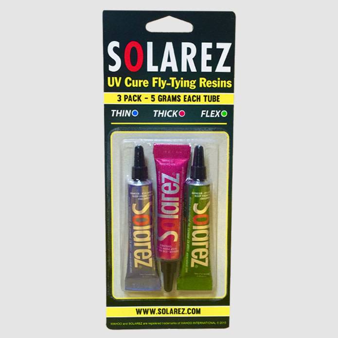 Solarez Fly Tie 3pk