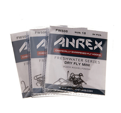 Ahrex FW506 Dry Fly Hook - Mini