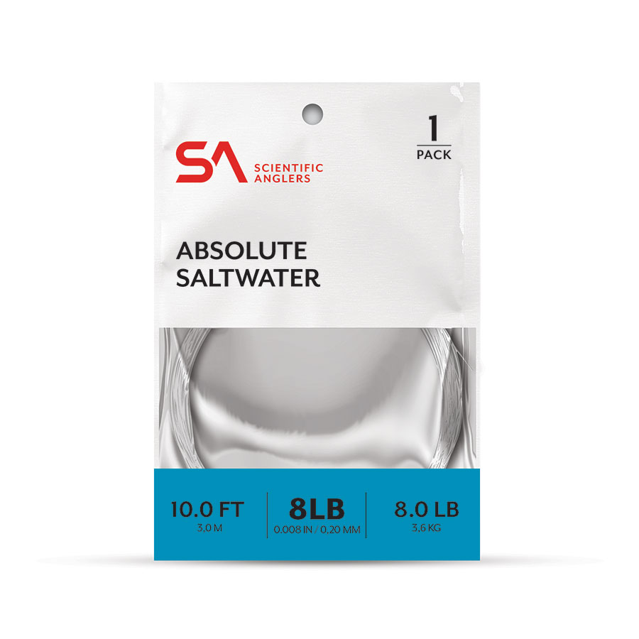 Scientific Anglers Absolute Saltwater Leader - 10'