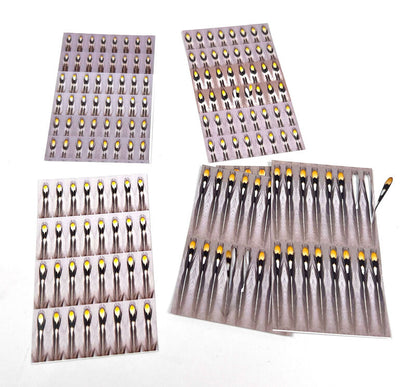 Artificial Jungle Cock Imitation Eyes