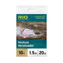 F22 Rio Medium Versileader 10ft (20lb)