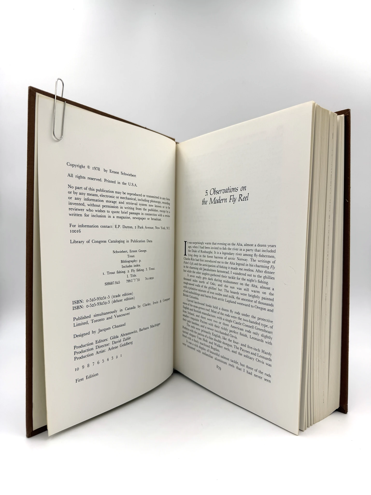 Trout (Vol 1 and 2) by Ernest Schwiebert