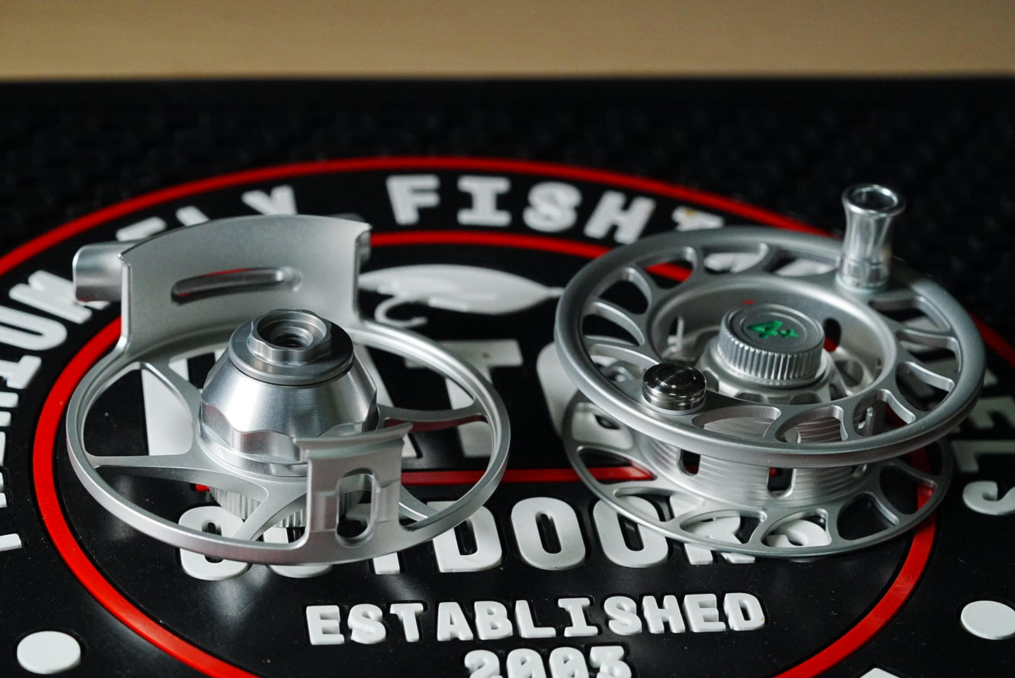 Hatch Iconic Fly Reel Freshwater 4 Plus Clear/Forest Green (Limted Edition)