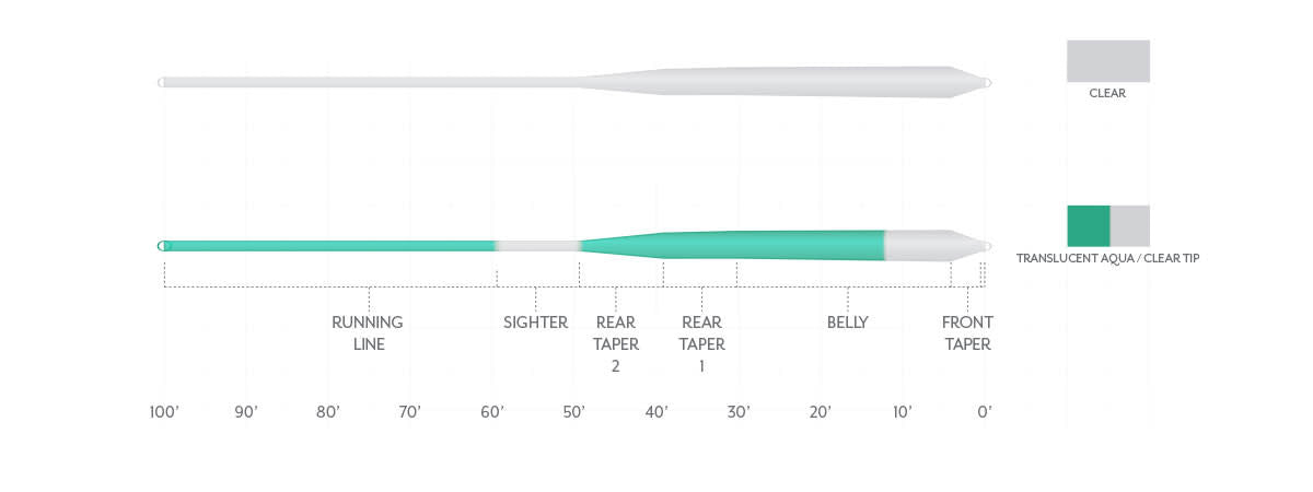S24 Scientific Anglers Magnitude Smooth Infinity Salt Clear Tip