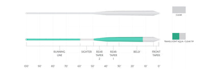 S24 Scientific Anglers Magnitude Smooth Infinity Salt Full Clear