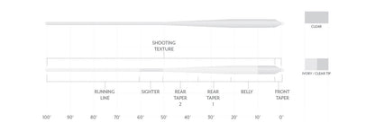 S24 Scientific Anglers Magnitude Textured Bonefish Plus Clear Tip