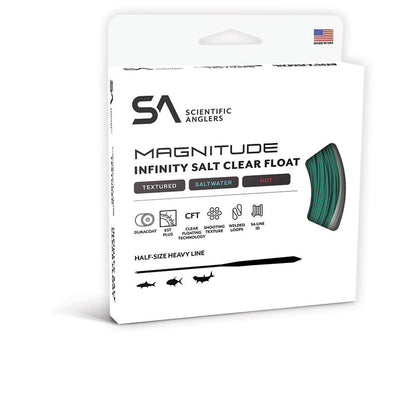 S24 Scientific Anglers Magnitude Textured Infinity Salt Clear Tip