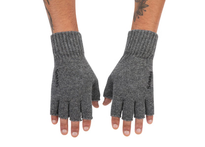 Simms Wool Half Finger Glove