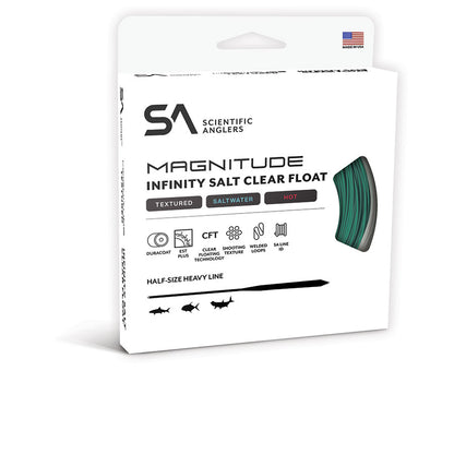 S24 Scientific Anglers Magnitude Textured Infinity Salt Clear Tip