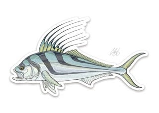 Casey Underwood Fish Decals - Saltwater