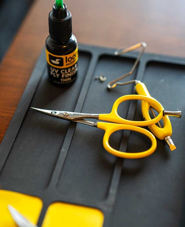 Loon Tungsten Carbide Curved Scissors