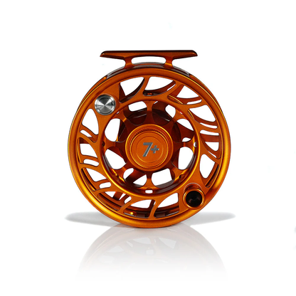 Hatch Custom Iconic Fly Reel - Campfire Orange