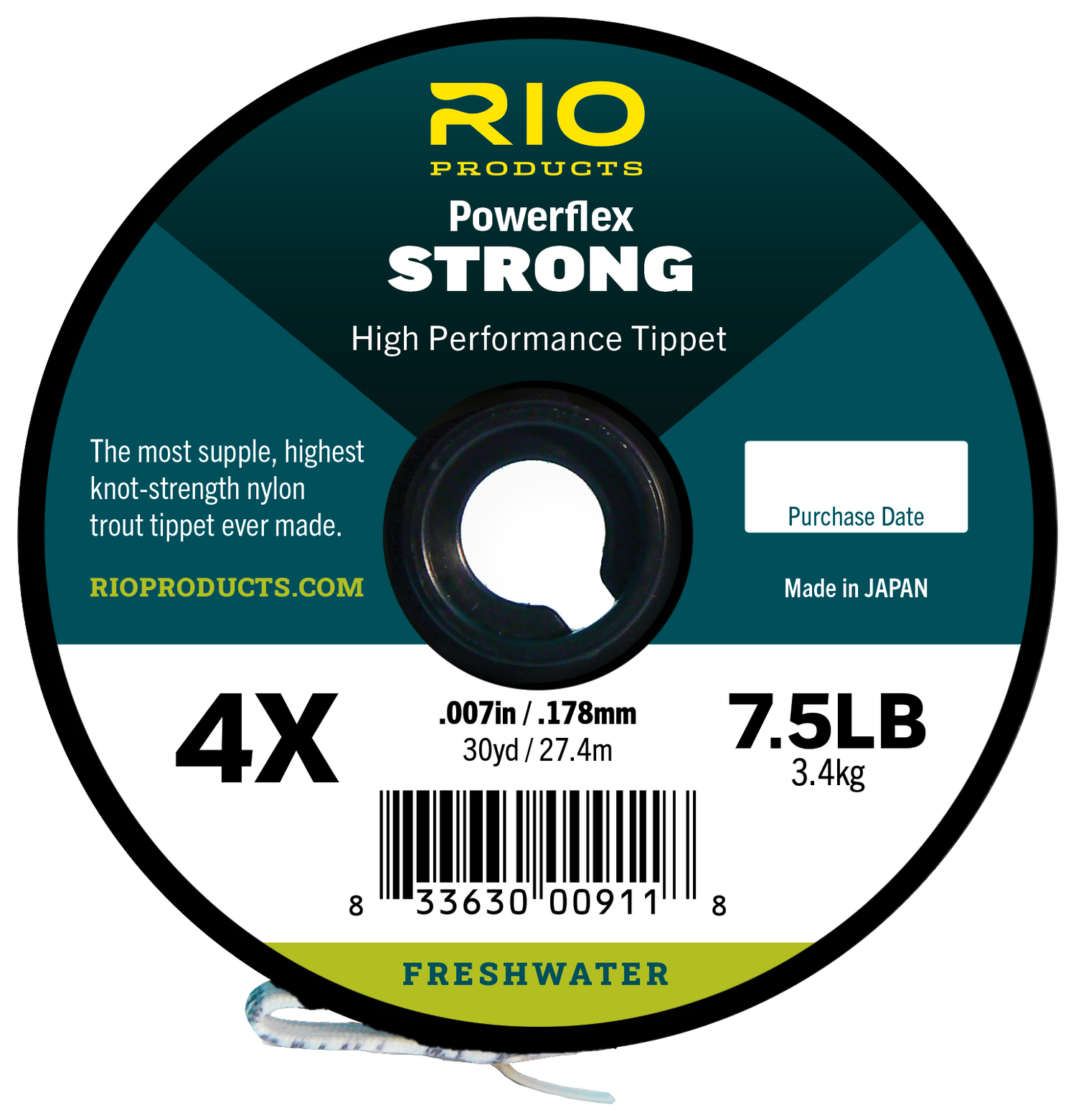 Rio Powerflex Strong Tippet 30yrd