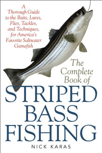 Complete Book Of Striped Bass Fishing by Nick Karas - secondary view