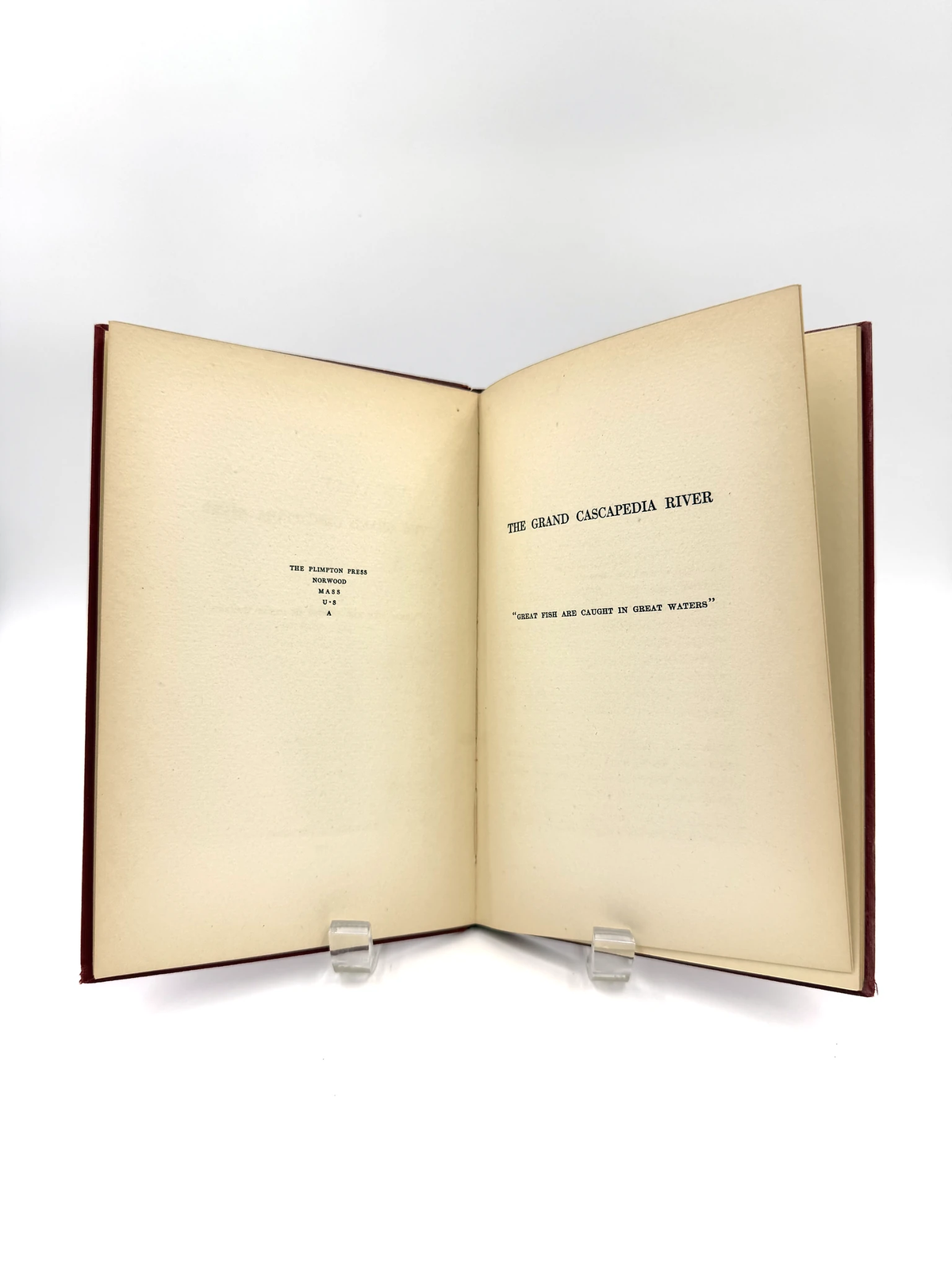 The Cascapedia Club by F Gray Griswold