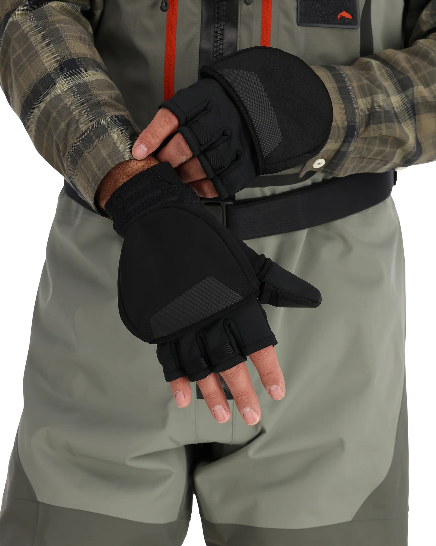 Simms WindStopper Foldover Mitt